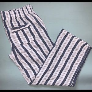 Boho linen beach pants